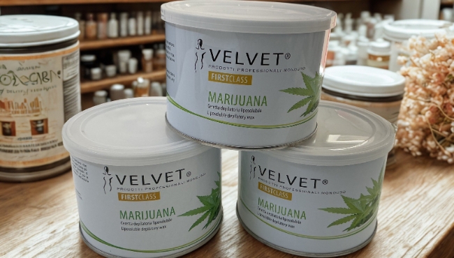 Velvet FirstClass | 3 barattoli di Ceretta alla Marijiuana da 400ml
